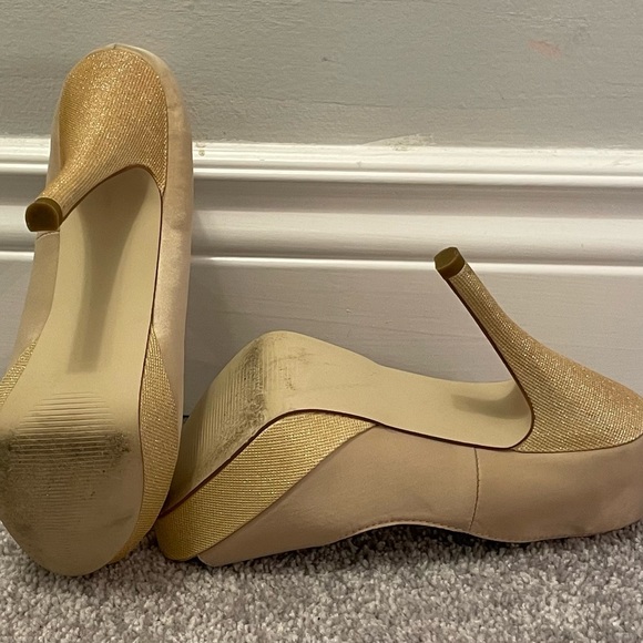 Women’s Open Toe Heels - Size 6.5 - Picture 3 of 4